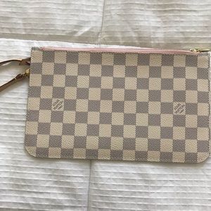 LV Authentic Pochette Damier Azur